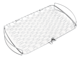 ステンレススチール製フィッシュバスケット<span>（ラージ）</span>